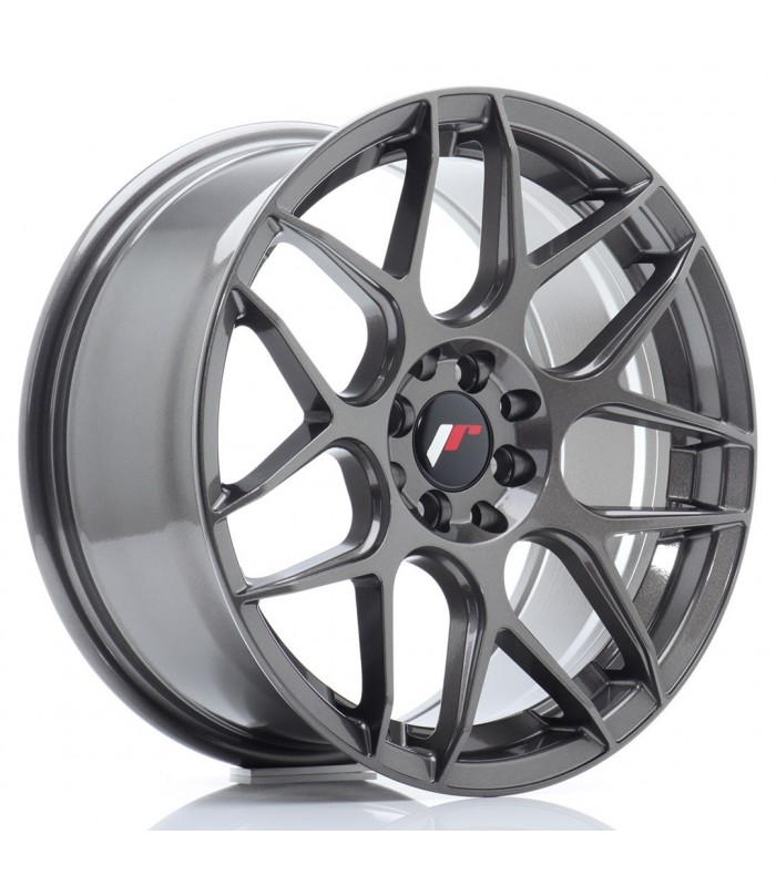 JR Wheels JR18 17x8 ET35 4x100/114 Hyper Gray