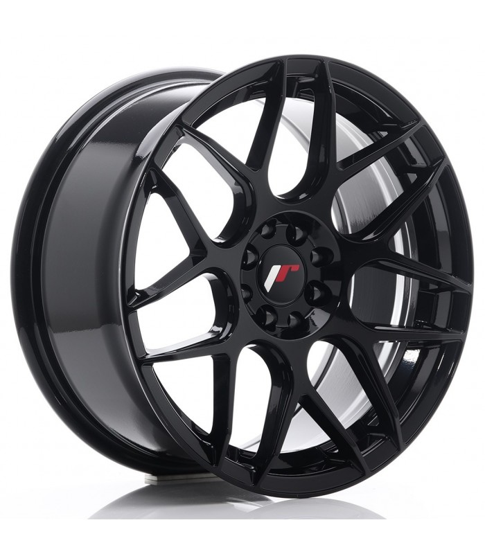JR Wheels JR18 17x8 ET35 5x100/114 Gloss Black