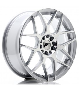 JR Wheels JR18 18x7,5 ET35 5x100/120 Silver Machined Face