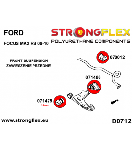 071486A: Front control arm – rear bush SPORT