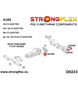 026276A: Suspension bush kit SPORT