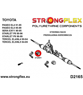 212031A: Steering rack bush SPORT