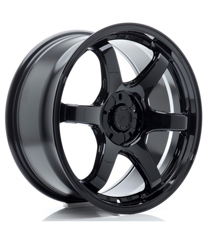 JR Wheels SL03 18x8 ET20-35 5H BLANK Gloss Black