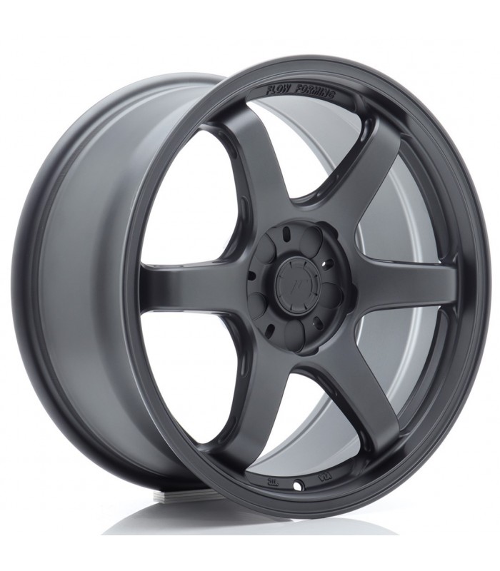 JR Wheels SL03 18x8 ET20-35 5H BLANK Matt Gun Metal