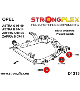 136227A: Full suspension polyurethane bush kit SPORT