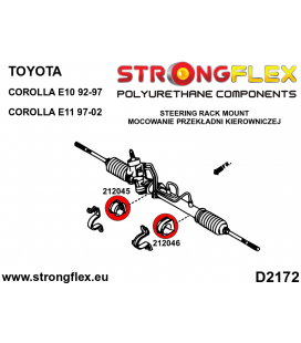 212046B: Steering rack bush