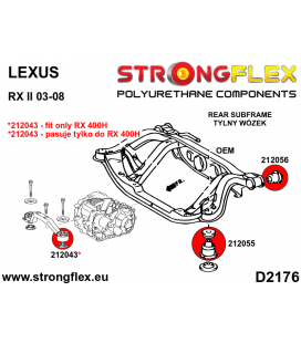 216288B: Full suspension bush kit