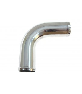 Aluminium pipe 90deg 57mm 30cm