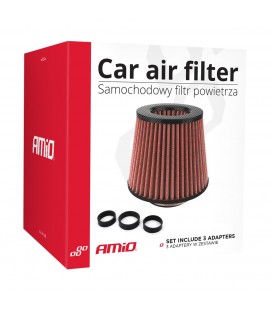 Amio 01713 sport air filter (adapt Ø55-76mm)