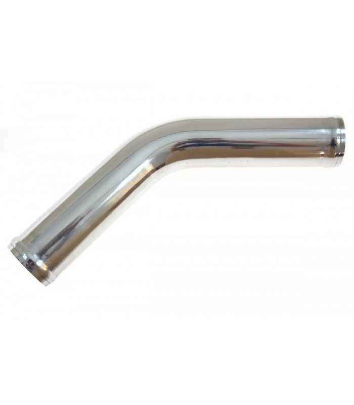 Aliuminium elbow 45deg 38mm 30cm