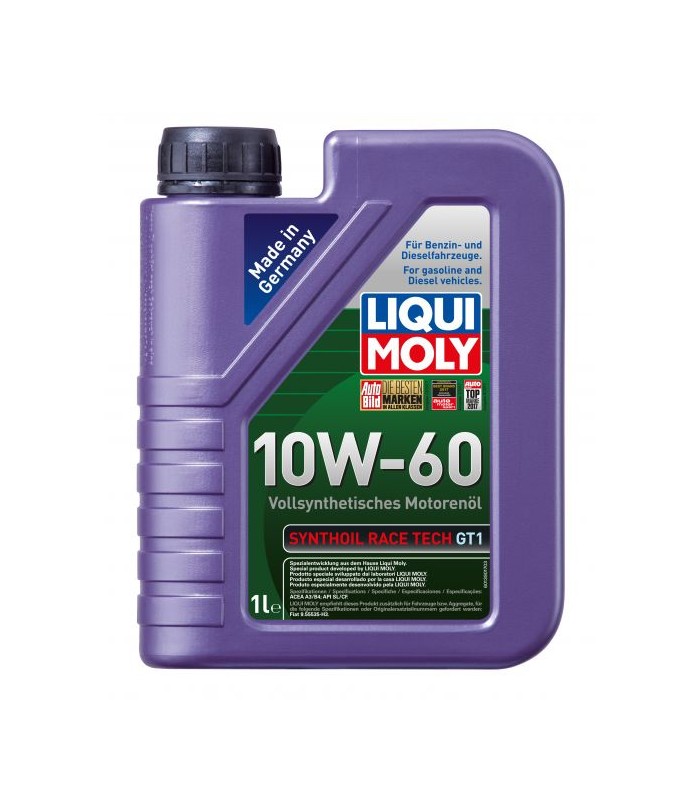 Alyva sportiniams automobiliams GT1 10W-60 1L