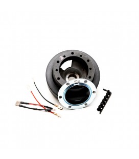 Luisi steering wheel hub for BMW E34/E39/E38 with AIRBAG (Made in Italy)
