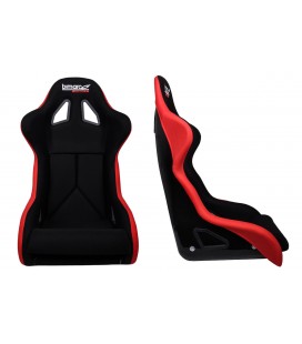Racing Seat Bimarco Cobra III Velvet Black/Red