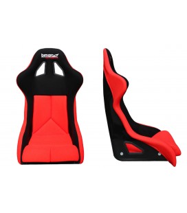 Racing Seat Bimarco Cobra PRO Welur Red-Black FIA