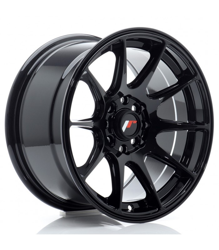 JR Wheels JR11 15x8 ET25 4x100/114 Gloss Black