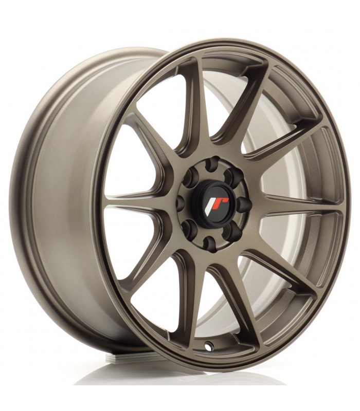 JR Wheels JR11 16x7 ET30 4x100/114 Matt Bronze