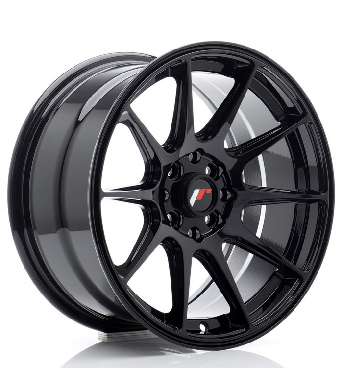 JR Wheels JR11 16x8 ET25 4x100/114 Gloss Black