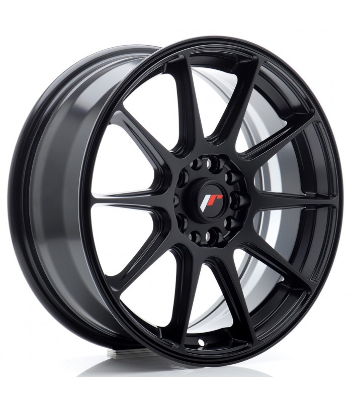 JR Wheels JR11 17x7 ET25 4x100/108 Matt Black