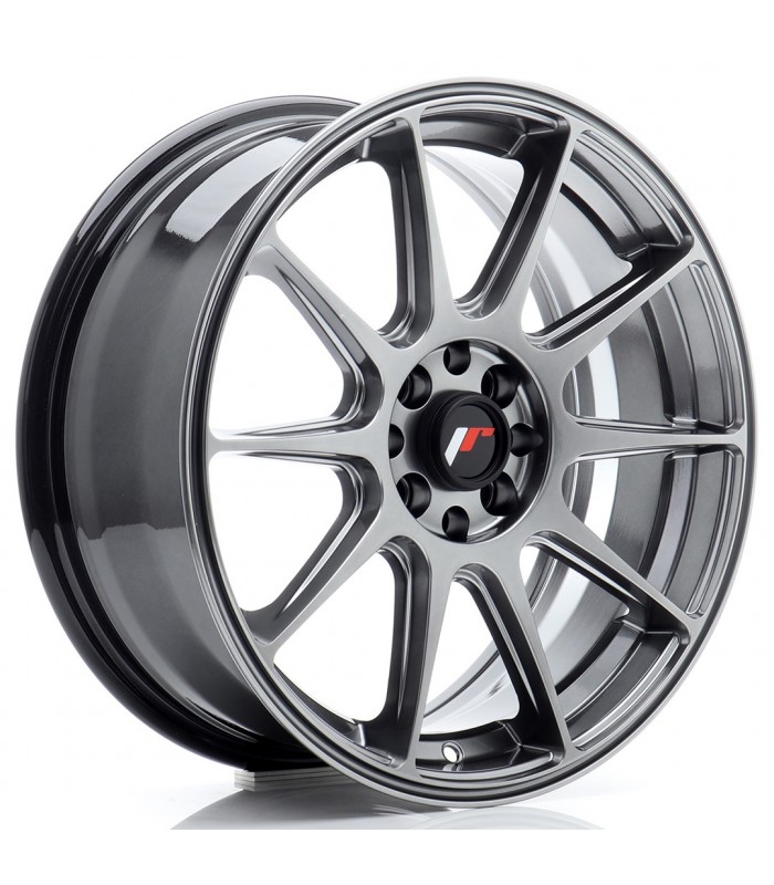 JR Wheels JR11 17x7 ET35 5x100/108 Hyper Black