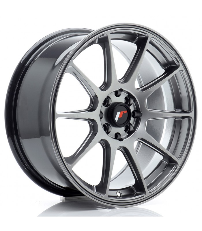 JR Wheels JR11 17x8 ET25 4x100/108 Hyper Black