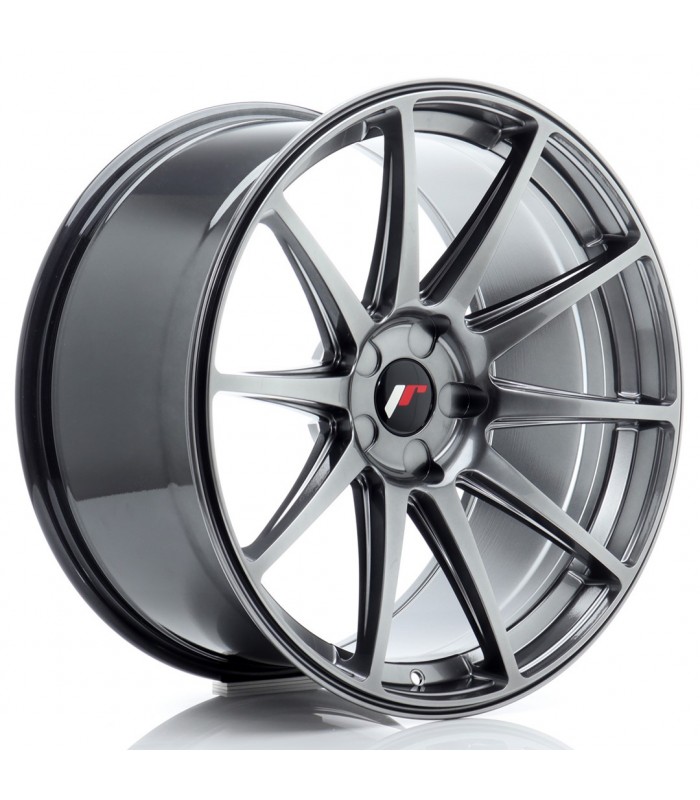 JR Wheels JR11 20x10 ET20-40 5H BLANK Hyper Black