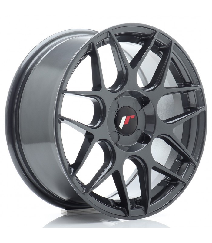 JR Wheels JR18 16x7 ET20-35 4H BLANK Hyper Gray