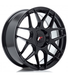 JR Wheels JR18 17x7 ET20-40 4H BLANK Gloss Black