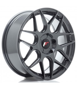 JR Wheels JR18 17x7 ET20-40 5H BLANK Hyper Gray