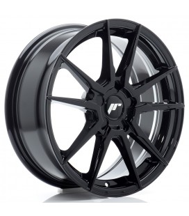 JR Wheels JR21 17x7 ET20-40 5H BLANK Gloss Black