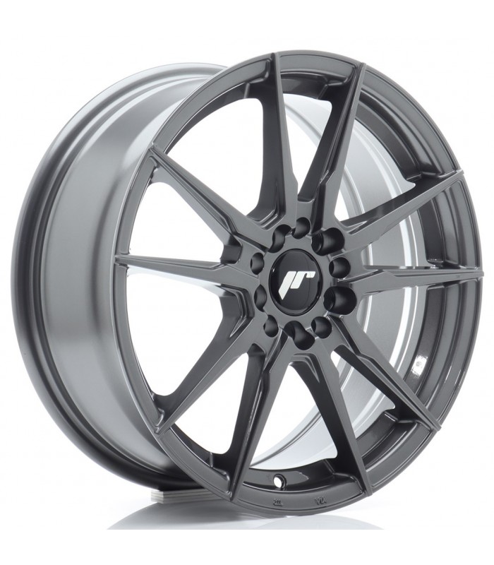 JR Wheels JR21 17x7 ET40 4x100/114 Hyper Gray
