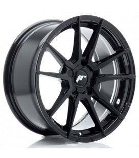 JR Wheels JR21 17x8 ET20-35 5H BLANK Gloss Black
