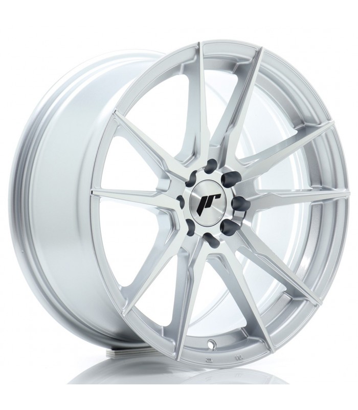 JR Wheels JR21 17x8 ET25 4x100/108 Silver Machined