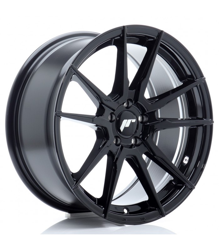 JR Wheels JR21 17x8 ET35 5x100 Gloss Black