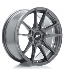 JR Wheels JR21 17x8 ET35 5x120 Hyper Gray