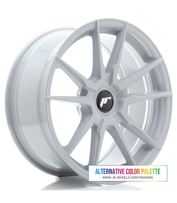 JR Wheels JR21 18x8 ET20-40 BLANK Custom Finish