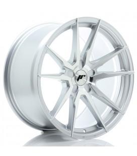 JR Wheels JR21 19x10 ET20-51 5H BLANK Silver Machined Face