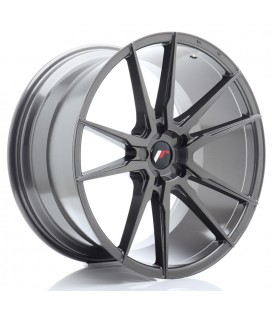 JR Wheels JR21 21x11 ET15-55 5H Blank Hyper Gray