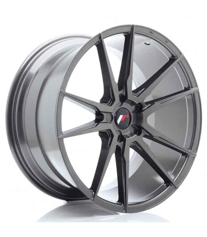 JR Wheels JR21 21x11 ET15-55 5H Blank Hyper Gray