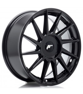 JR Wheels JR22 17x7 ET20-40 BLANK Glossy Black