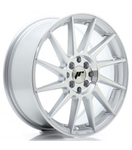 JR Wheels JR22 17x7 ET25 4x100/108 Silver Machined Face