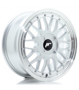 JR Wheels JR23 16x7 ET20-45 4H BLANK Hyper Silver w/Machined Lip