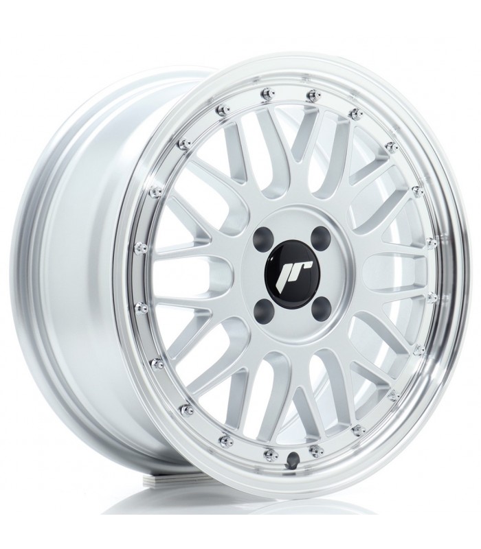 JR Wheels JR23 16x7 ET40 4x100 Hyper Silver w/Machined Lip