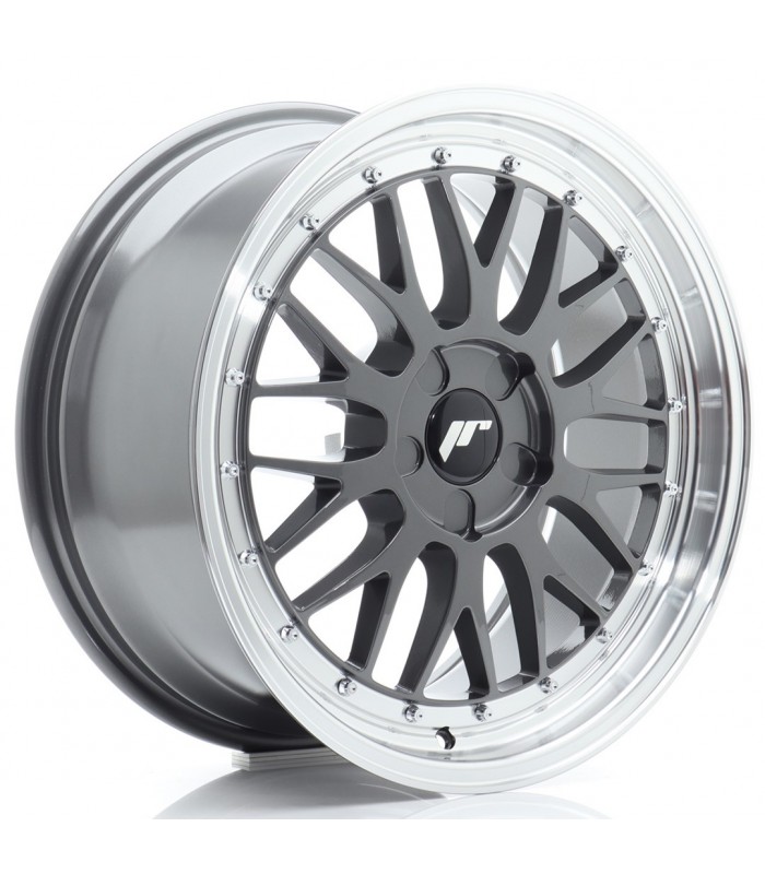 JR Wheels JR23 18x8,5 ET20-48 5H BLANK Hyper Gray w/Machined Lip