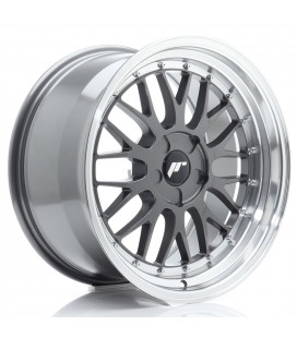 JR Wheels JR23 18x9,5 ET20-48 5H BLANK Hyper Gray w/Machined Lip