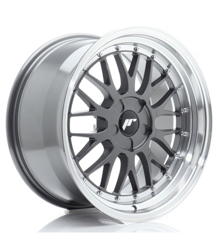 JR Wheels JR23 18x9,5 ET20-48 5H BLANK Hyper Gray w/Machined Lip