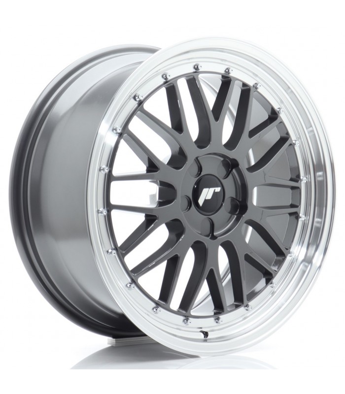 JR Wheels JR23 19x8,5 ET20-45 5H BLANK Hyper Gray w/Machined Lip