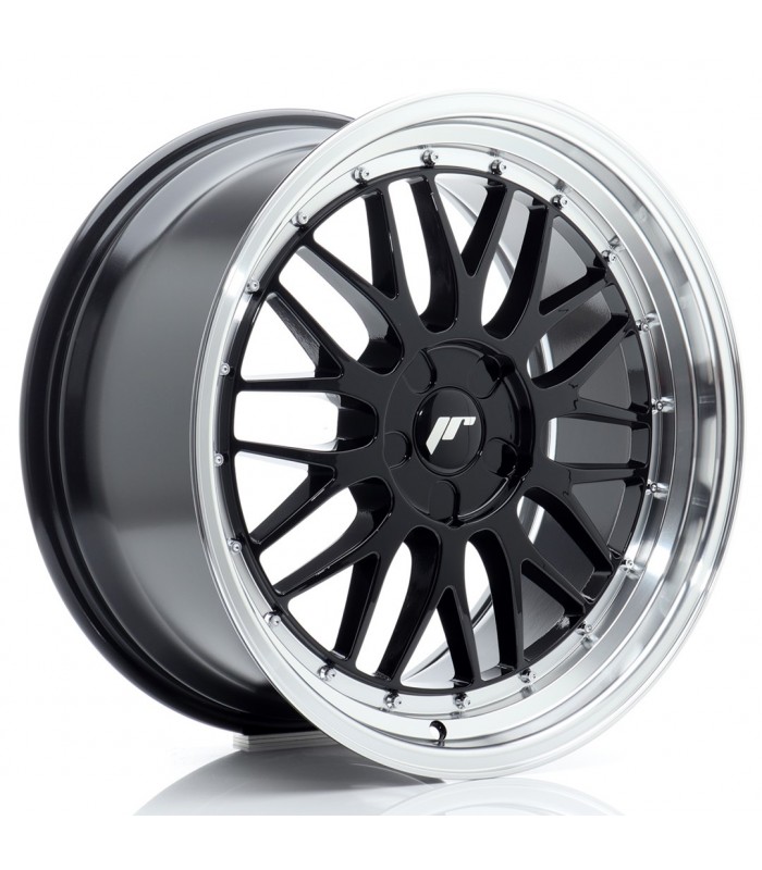 JR Wheels JR23 19x9,5 ET20-45 5H BLANK Gloss Black w/Machined Lip