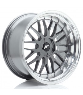 JR Wheels JR23 20x10,5 ET15-25 5H BLANK Hyper Gray w/Machined Lip