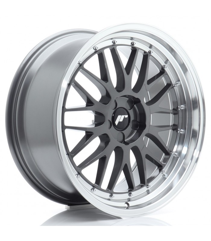 JR Wheels JR23 20x10,5 ET20-45 5H BLANK Hyper Gray w/Machined Lip