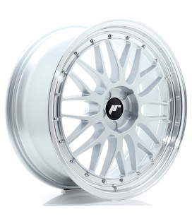 JR Wheels JR23 20x8 ET20-40 5H BLANK Hyper Silver w/Machined Lip